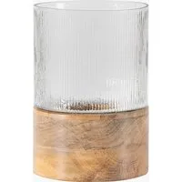 Large Hurricane Lamp - Clear Glass alternate view