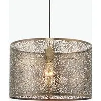 Large Pendant Lamp Shade - Brass, Metal alternate view