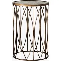 LAX Side Table - Gold alternate view