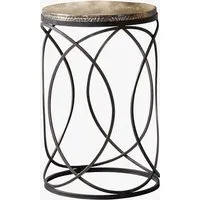 Layla Side Table - Gold, Metal alternate view