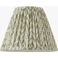 Leaf 25cm Tapered Lamp Shade - Herb Garden Green by Perch & Parrow, image 2