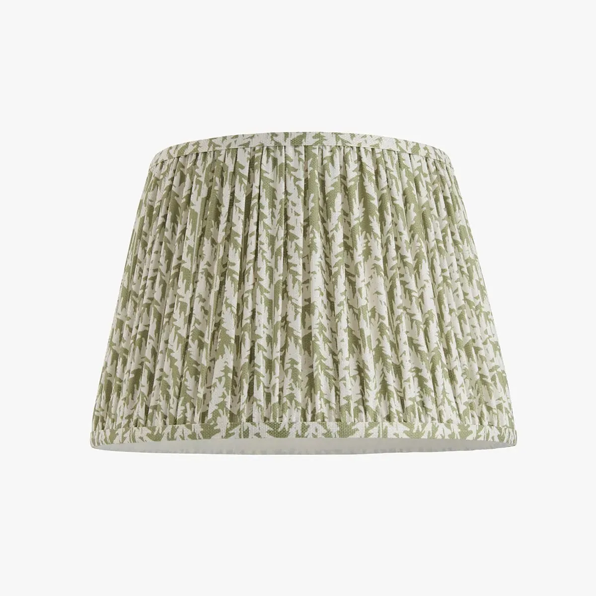Leaf 35cm Tapered Lamp Shade - Herb Garden Green by Perch & Parrow
