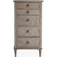 Lingerie Chest with Marquetry - Beige, Wood alternate view