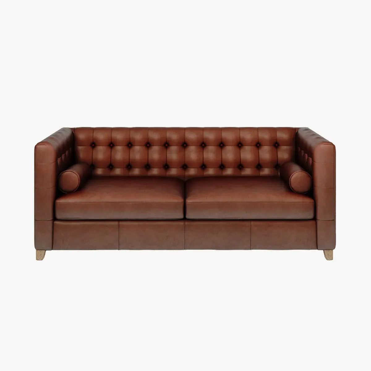 Lockwood 3-Seater Sofa - Vintage Brown, Leather product