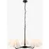 Loki 5-Light Pendant Light - Matt Black, Cotton by Perch & Parrow, image 3