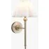 Loki Wall Light - Antique Brass, Cotton by Perch & Parrow, image 3