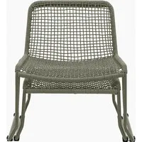 Take-a-break Outdoor Lounge Chair with Footstool - Green alternate view