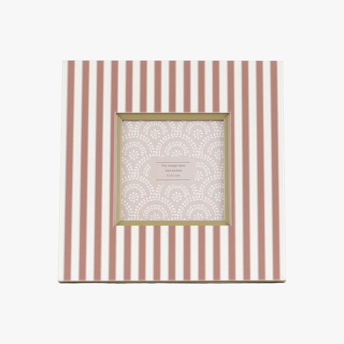 Lucca Stripe Photo Frame 4x4 - Set of 2 product