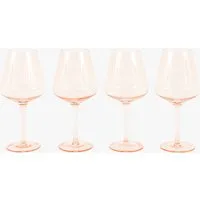 Lustre Wine Glass Set of 4 - Amber by Perch & Parrow, image 2