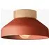 MADE Albert Flush Fitting Ceiling Light - Terracotta by Perch & Parrow, image 3