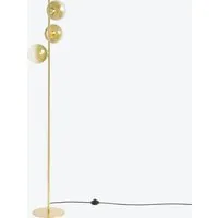MADE Brass Globe Floor Lamp - Green, Glass by Perch & Parrow, alternate view