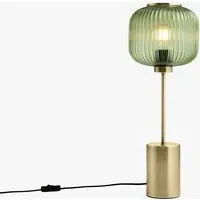 MADE Briz Large Table Lamp - Green, Glass by Perch & Parrow, image 2