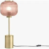 MADE Briz Large Table Lamp - Pink, Glass by Perch & Parrow, image 2