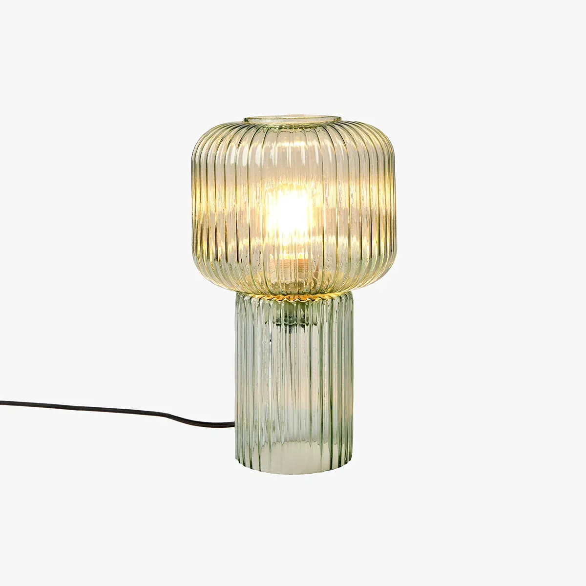 MADE Briz Table Lamp - Green, Glass by Perch & Parrow