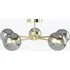 MADE Globe 5 Light Flush Ceiling - Grey Lustre, Glass by Perch & Parrow, image 3