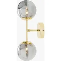 MADE Globe Wall Light Dimmable - Grey Lustre, Glass by Perch & Parrow, image 2