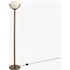 MADE Layla Floor Lamp - Dark Wood, Smoked Glass by Perch & Parrow, image 3