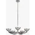 MADE Layla Large Ceiling Light - Chrome by Perch & Parrow, image 3