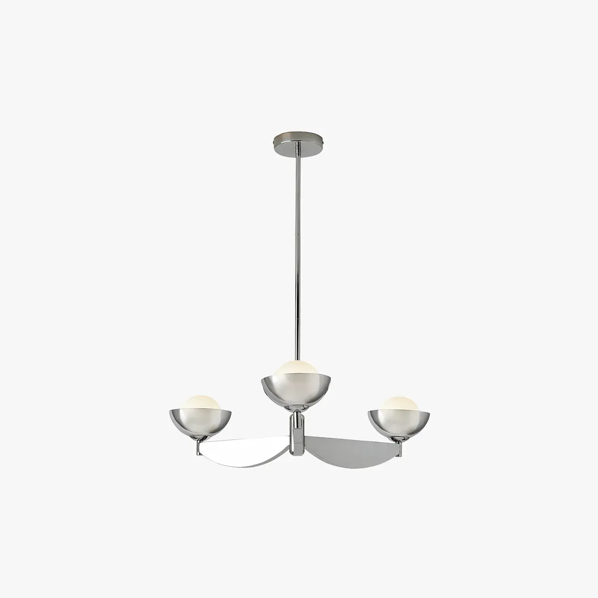 MADE Layla Small Ceiling Light - Chrome by Perch & Parrow