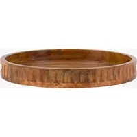 Mango Wood Tray with Handles by Perch & Parrow, alternate view