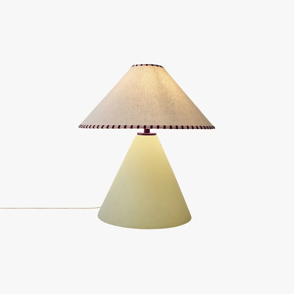 Marlowe Ceramic Table Lamp - Sage Green by Perch & Parrow