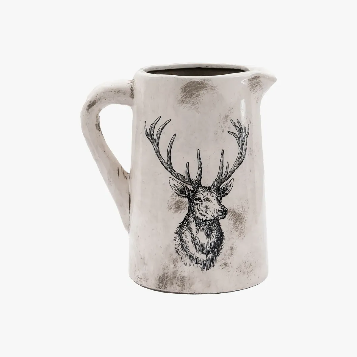 Medium Pitcher Vase - Distressed Finish product
