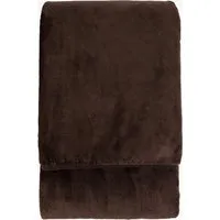 Mellow Fleece Throw - Chocolate by Perch & Parrow, image 2