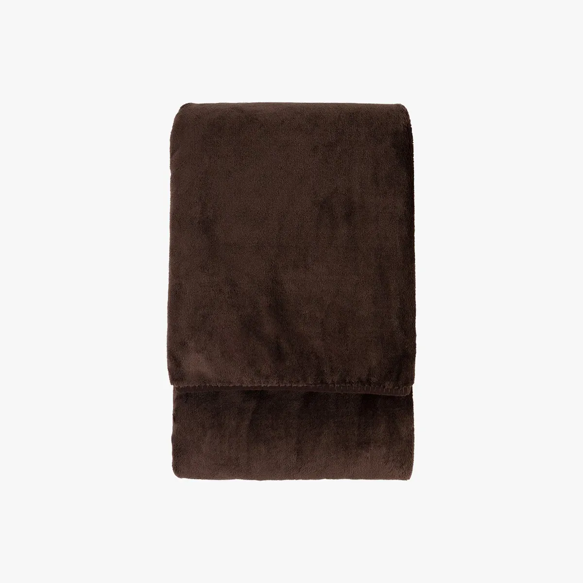 Mellow Fleece Throw - Chocolate by Perch & Parrow
