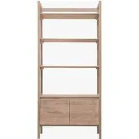 Menorca Display Shelving Unit - Oak alternate view