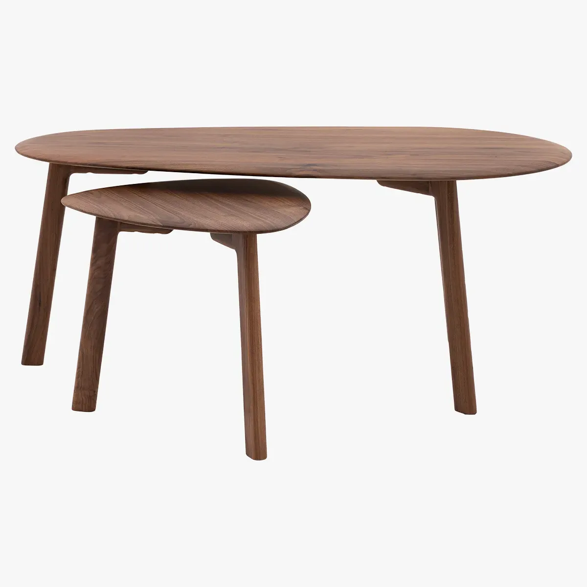 Menorca Nest of Coffee Tables - Walnut product
