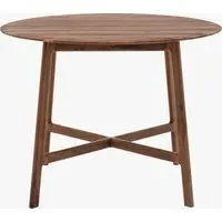 Menorca Round Dining Table - Oak alternate view