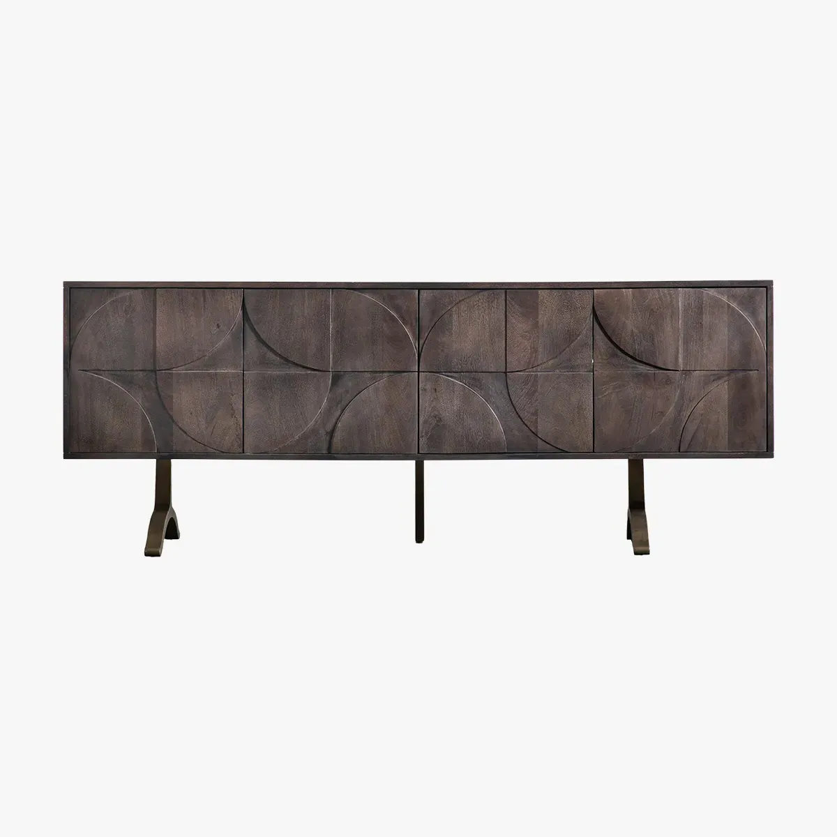 Meredith 4 Door Sideboard - Dark Mango Wood product