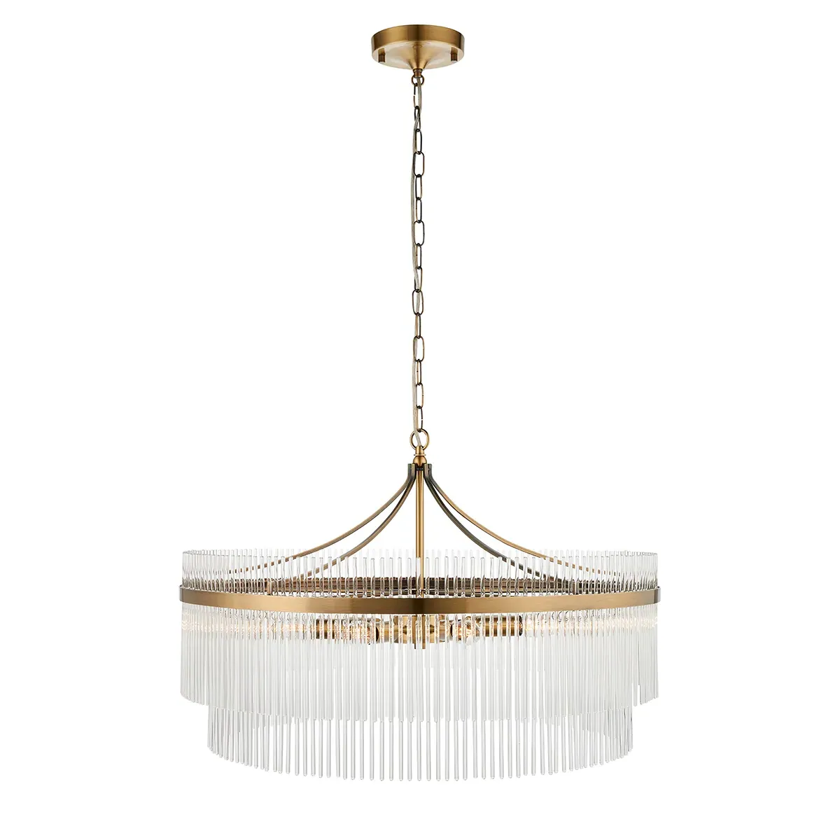 Monica 7-Light Pendant - Brass product