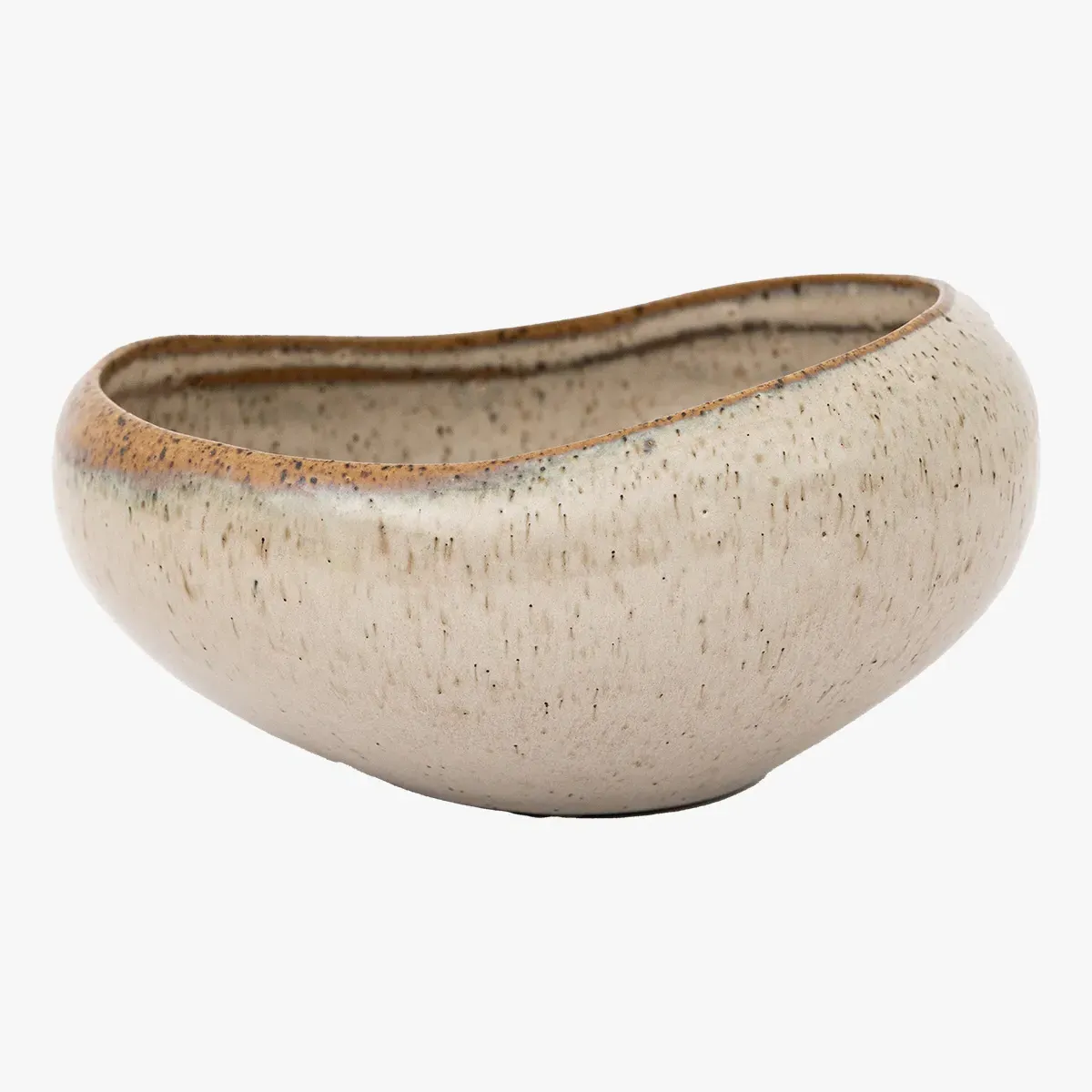 Mottle Glaze Bowl Set of 4 - Oatmeal product