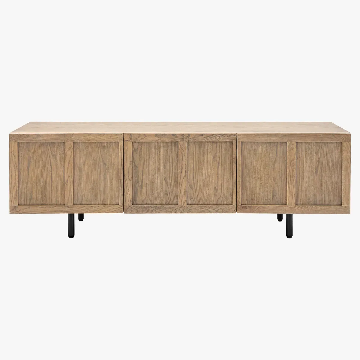 Nara Media Unit - Grey Washed Oak Veneer product