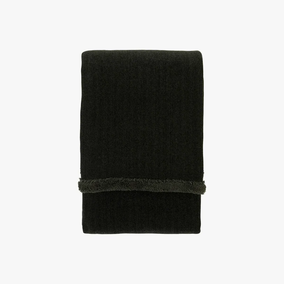 Nestle Sherpa Throw - Forest Green by Perch & Parrow
