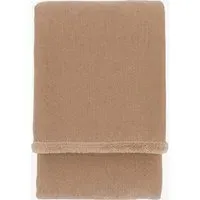 Nestle Sherpa Throw - Natural by Perch & Parrow, alternate view