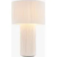 Noel Table Lamp - Cream, Cotton by Perch & Parrow, alternate view