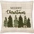 Nordic Woodland Merry Christmas Cushion by Perch & Parrow, image 3