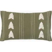 Nordic Woodland Tree Motif Cushion by Perch & Parrow, alternate view