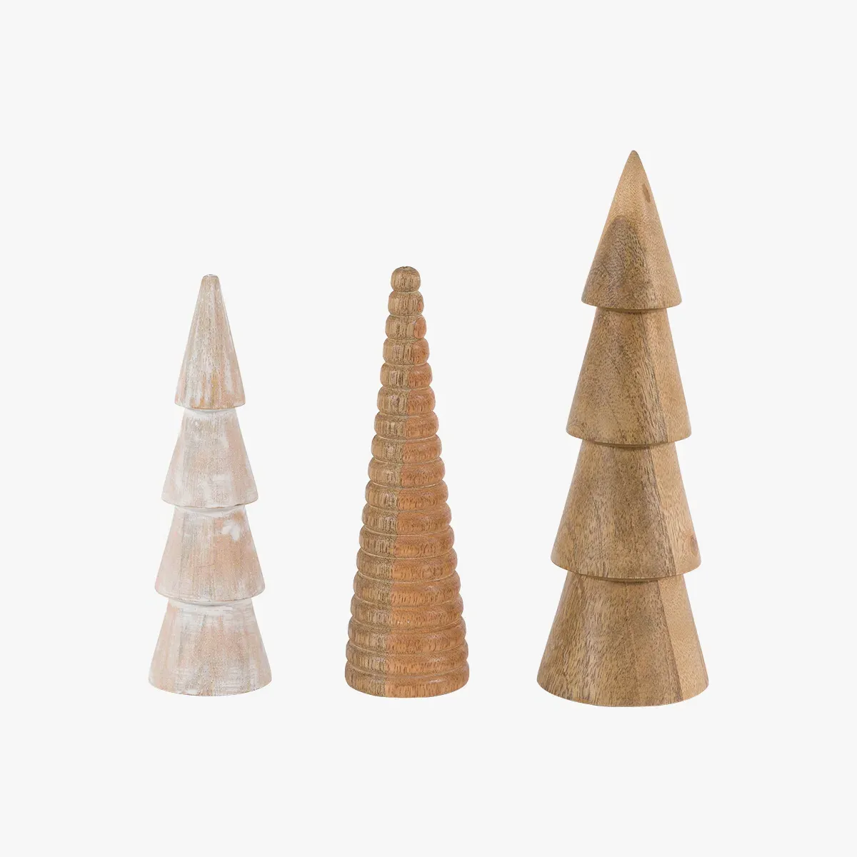 Nordic Woodland Tree Ornaments, Set of 3 by Perch & Parrow