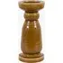Novara Large Candlestick - Caramel, Crackle Glaze by Perch & Parrow, image 3