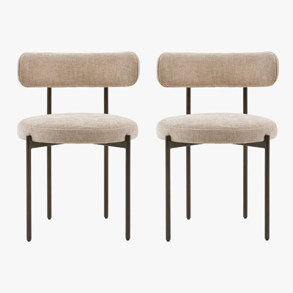 Novus Dining Chair Set of 2 - Natural product