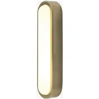 Nura Flush Bathroom Wall Light - Brass by Perch & Parrow, image 2