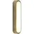 Nura Flush Bathroom Wall Light - Brass by Perch & Parrow, image 3