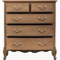 Opera Chest of Drawers - Beige, Aged Wood alternate view