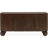 Orb Sideboard with Storage - Dark Mango Wood alternate view
