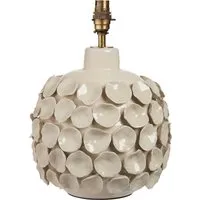 Orecchiette Table Base - Ivory, Warm Brass alternate view