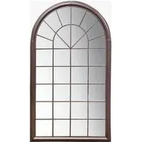 Outdoor Mirror Country Style - Natural, Weathered alternate view