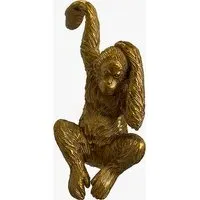 Owen Orangutan Gold Pot Hanger Set of Two - White alternate view